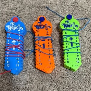 Math Keys Set - Blue, Orange, Green